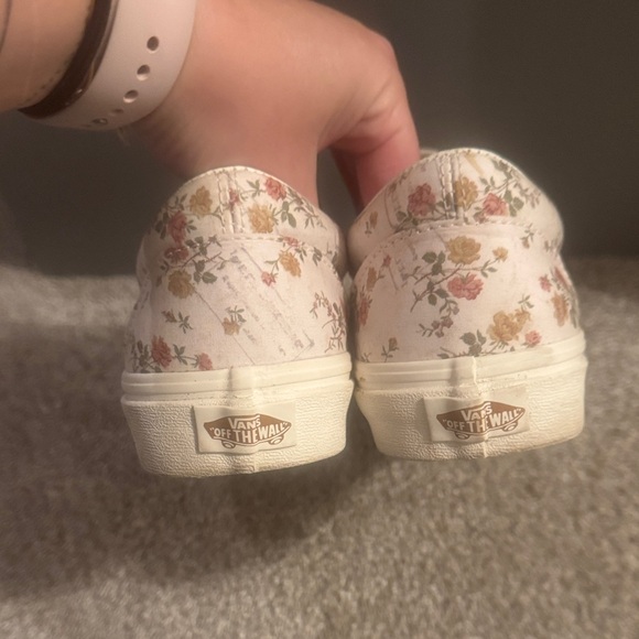 Vans Floral Canvas Slip-Ons - Picture 3 of 4
